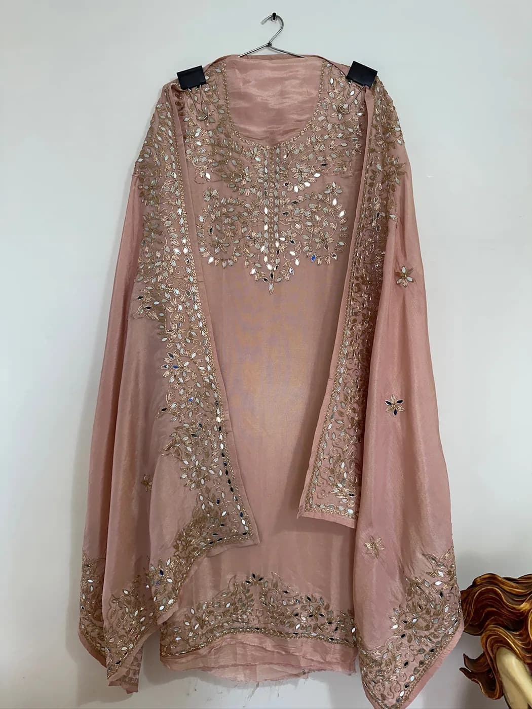 Blush Mirrorwork Suit — view 4 of 5