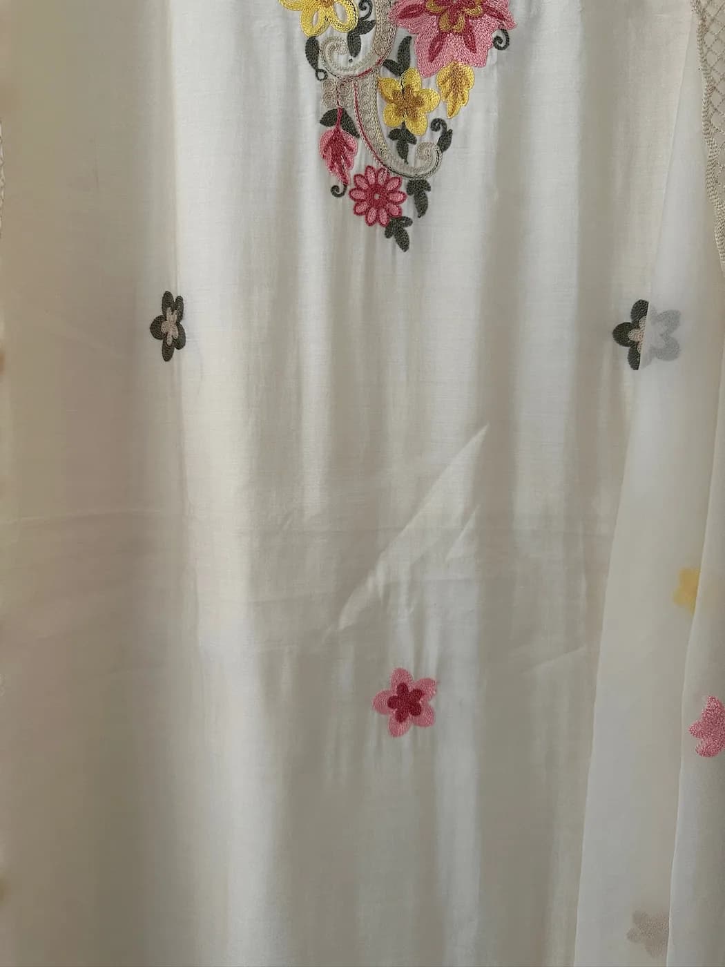 Ivory Garden Embroidered Suit — view 5 of 5