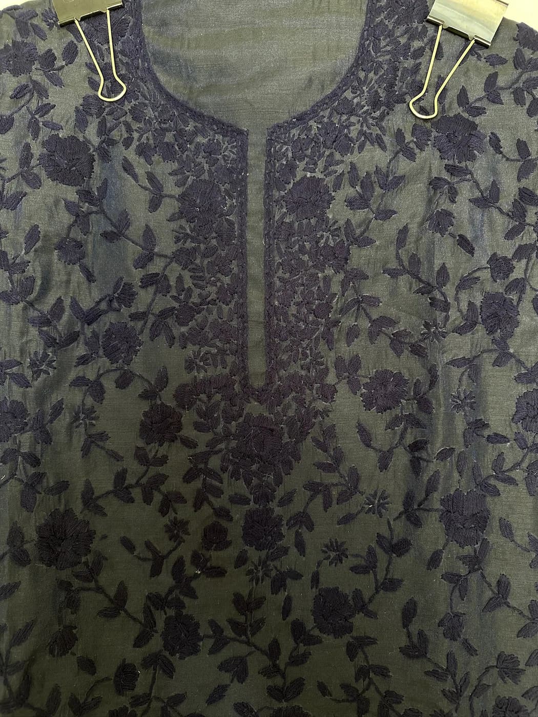 Midnight Tonal Floral Suit — view 2 of 2