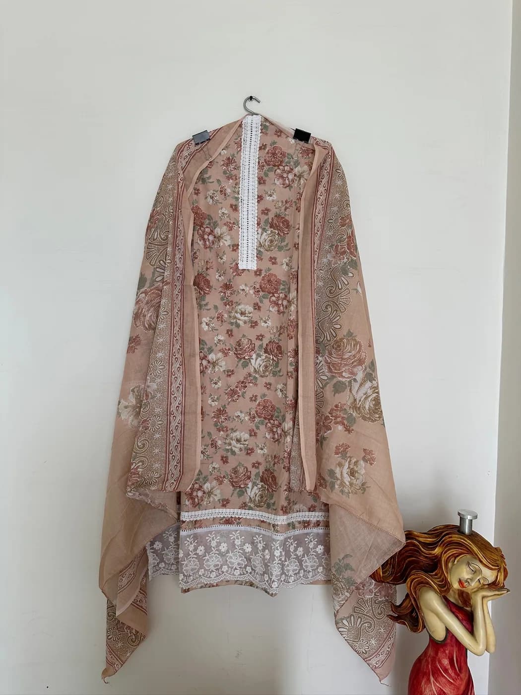 Peach Blossom Print Suit — view 2 of 3