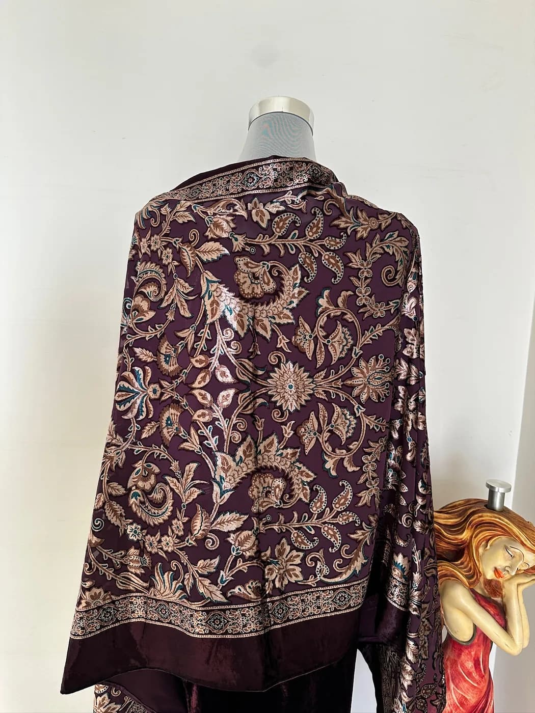 Plum Velvet Zari Suit — view 4 of 4