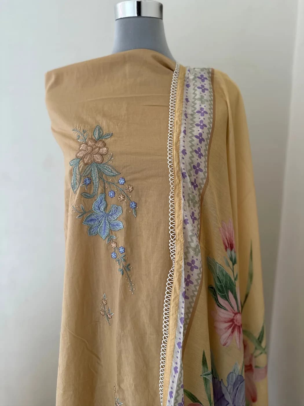Sand Garden Embroidered Suit — view 2 of 4